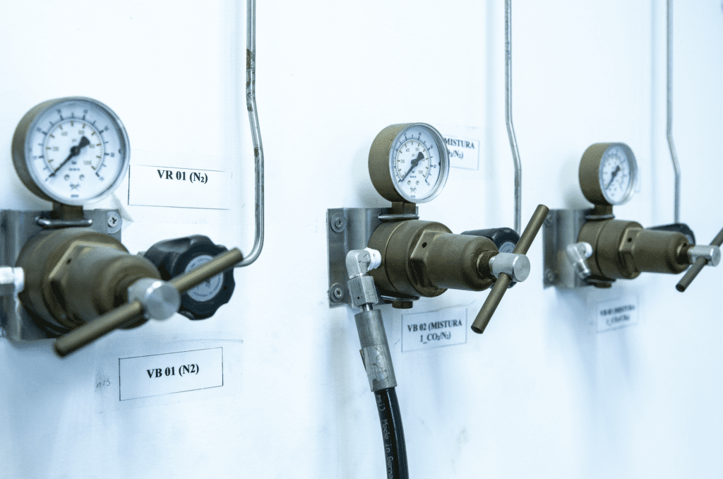 Rede para gases industriais, medicinais e especiais​