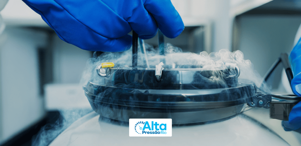 gotejamento com nitrogênio líquido